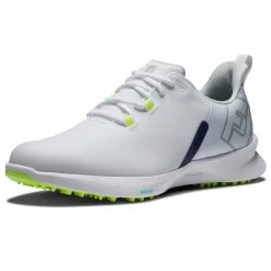 FootJoy Fuel Sport 55453 Golf Shoes -Fairway Elite Sales Store FootJoy FJ Fuel Sport Shoes White Navy Green 5