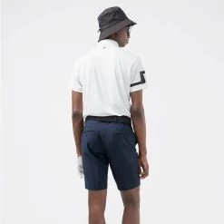 J.Lindeberg Heath Golf Polo Shirt -Fairway Elite Sales Store J.Lindeberg SS22 Heath Regular Fit Polo GMJT06335 0000 Code SHLIN062 M White Model 3