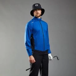 Ping Sensor Dry 2.5 Graphene Waterproof Golf Jacket -Fairway Elite Sales Store Ping AW22 Sensor Dry 2.5 Graphene Waterproof Jacket PO3488 NSB WJPIN064 North Sea Black Model 1