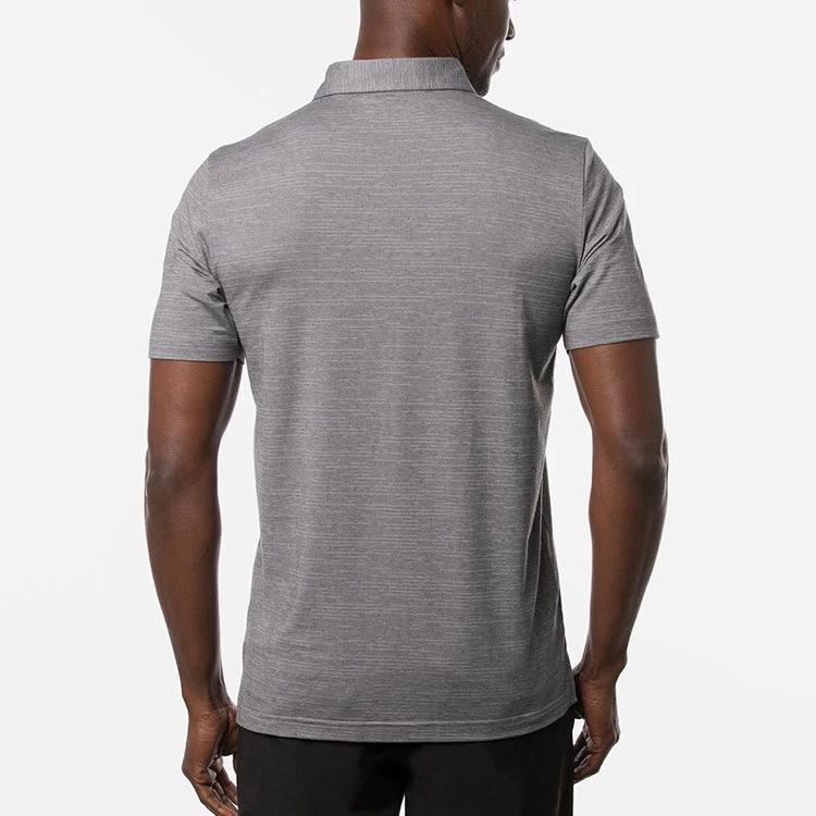 TravisMathew The Heater Golf Polo Shirt Black 6 TravisMathew The Heater Golf Polo Shirt Black - Image 6