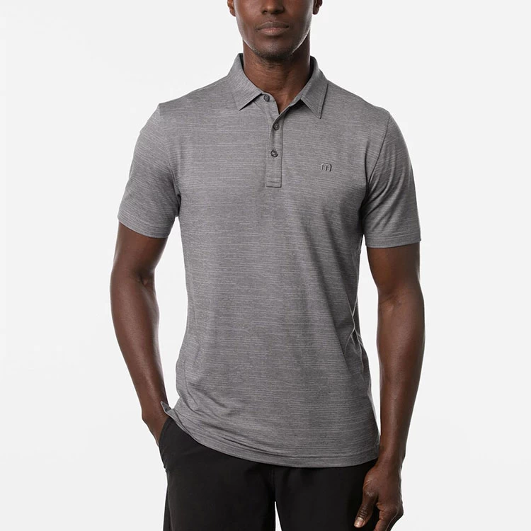 Fairway Elite Sales Store -Fairway Elite Sales Store Travis Mathew SS21 The Heater Golf Polo Shirt 1MW395 Code SHTRA037 M Sleet Quit Shade model 1